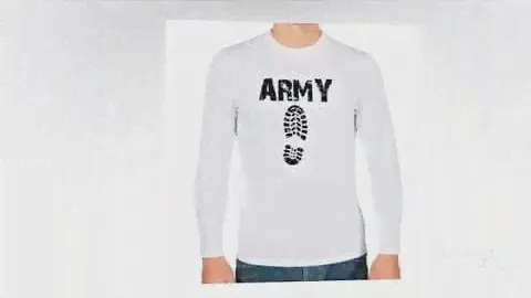 Мужская футболка с длинным рукавом Army (Купить в МирМаек.РФ)