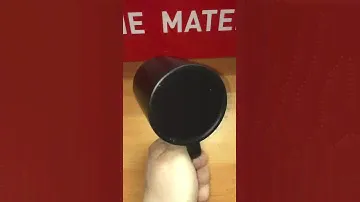 Кружка хамелеон матовая черная