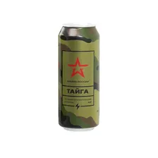 АРМИЯ РОССИИ Напиток энергетич Тайга 0,45л*6 ж/б