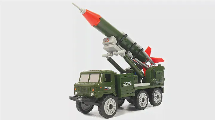 Конструктор Город Мастеров ГАЗ-66 с ракетой