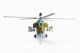 Конструктор из дерева Армия России Ударный боевой вертолет (AR-NH)