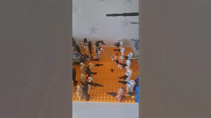 Дроиды сепаратистов и армия республики. Моя коллекция Lego Star Wars. General Grievous vs Kenobi.