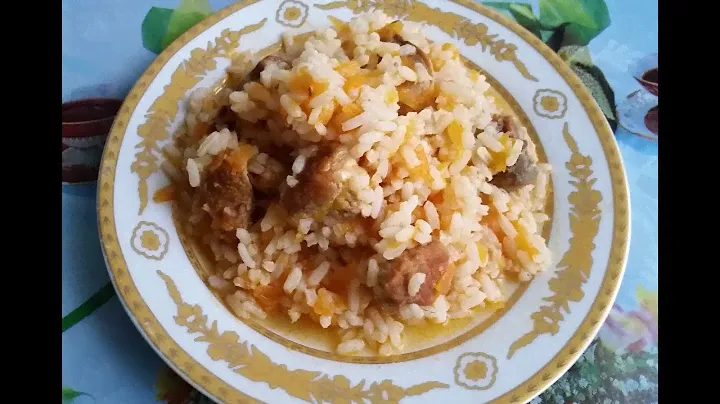 Рис с мясом по-быстрому